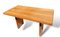 Vintage Table and Benches by Pierre Chapo, Set of 3, Image 8