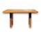 Table et Bancs Vintage par Pierre Chapo, Set de 3 5