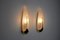 Spanish Épis Sconces in Glass and Metal by Idearte, 1980, Set of 2 6