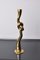 Brutalist Italian Knot Candlestick, 1970s 1