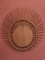 French Rattan Sun Mirror, 1950s 3