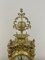 Orologio vittoriano antico in ottone, Francia, 1880, set di 3, Immagine 3