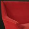 Italienisches Sofa aus Rotem Samt, 1960er 4