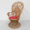 Peacock Throne Emmanuelle Chair in Bamboo, 1960s, Image 13