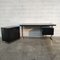 Small Metal and Wood Desk and Cabinet by Gianni Moscatelli for Formanova, 1960s, Set of 2 1