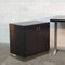 Small Metal and Wood Desk and Cabinet by Gianni Moscatelli for Formanova, 1960s, Set of 2 11