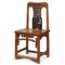 Waiting Chair with Carved Backrest, Image 1