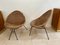 Roberto Mango zugeschriebene italienische Rattan Bucket Chairs, 1950er, 2er Set 12