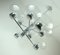 Large Eight-Flame Emperor Hanging Light in Chrome and Clear Glass, 1970s, Image 7