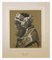 Hermann Prell, Portrait mi-long d'un pharisien, 1885, Craie 1
