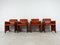 Vintage Giulietta Chairs by Afra and Tobia Scarpa for Meritalia, 1980s, Set of 4 7