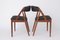 Vintage Teak Dining Chairs Model 31 by Kai Kristiansen for Schou Andersen, Denmark, 1960s, Set of 8 9