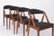 Vintage Teak Dining Chairs Model 31 by Kai Kristiansen for Schou Andersen, Denmark, 1960s, Set of 8 5