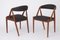 Vintage Teak Dining Chairs Model 31 by Kai Kristiansen for Schou Andersen, Denmark, 1960s, Set of 8 8