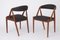 Vintage Teak Esszimmerstühle Modell 31 von Kai Kristiansen für Schou Andersen, Dänemark, 1960er, 8er Set 8