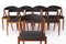 Vintage Teak Dining Chairs Model 31 by Kai Kristiansen for Schou Andersen, Denmark, 1960s, Set of 8 10