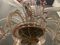Großer Venezianischer Kronleuchter aus Muranoglas in Rosa, 1960er 6