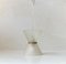 Modernist Danish Diablo Frosted Glass Hanging Lamp, 1970s 1