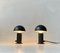 Lampes de Bureau Robot Noires Vintage par Vitrika Denmark, 1970s, Set de 2 6