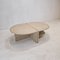 Italian Coffee Tables in Travertine, 1980s, Set of 2 5