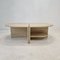 Italian Coffee Tables in Travertine, 1980s, Set of 2, Image 3