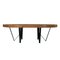 Maurits Oval Marquetry Table in Reclaimed Oak by Fred&Juul, Image 2