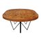 Maurits Oval Marquetry Table in Reclaimed Oak by Fred&Juul 3