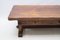 French Rustic Coffee Table in Oak, 1960s 20