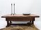 French Rustic Coffee Table in Oak, 1960s, Image 7