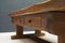 French Rustic Coffee Table in Oak, 1960s 14