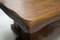 French Rustic Coffee Table in Oak, 1960s 15