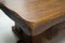Tavolino da caffè rustico in quercia, Francia, anni '60, Immagine 15