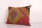 Vintage Geometric Kilim Cushion Covers in Boho Anatolian Handwoven Textile 2