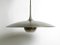 Large Height Adjustable Pendant Light in Brass from Florian Schulz, 1980s, Image 17