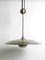 Large Height Adjustable Pendant Light in Brass from Florian Schulz, 1980s 12