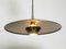 Large Height Adjustable Pendant Light in Brass from Florian Schulz, 1980s 2