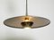 Large Height Adjustable Pendant Light in Brass from Florian Schulz, 1980s, Image 2