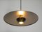 Large Height Adjustable Pendant Light in Brass from Florian Schulz, 1980s 15