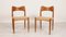 Dining Chairs by Arne Hovmand Olsen, 1950s, Set of 2 1