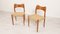 Chaises de Salle à Manger par Arne Hovmand Olsen, 1950s, Set de 2 8