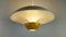 Lampada da soffitto vintage di Kaiser Leuchten, anni '60, Immagine 3