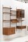 3-Bay Wall Unit in Teak by Kai Kristiansen, Denmark, 1960s 1