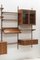 3-Bay Wall Unit in Teak by Kai Kristiansen, Denmark, 1960s 4