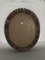 Mid-Century Danish Teak & Rosewood Oval Mirror, 1960s 3