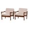 Danish Armchairs by Illum Wikkelsø for Niels Eilersen, 1960s, Set of 2 1