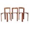 Dining Chairs attributed to Bruno Rey, Switzerland, 1970s, Set of 3 1