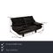 Black Leather Alanda Two Seater Sofa by Paolo Piva for B&b Italia / C&b Italia 2