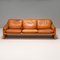 Cognac Leather Ds-61 Sofa from De Sede, 1970s 3