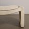 Italian Lounge Chair with Footrest from Saporiti, 1970s, Set of 2, Image 9