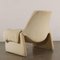 Italian Lounge Chair with Footrest from Saporiti, 1970s, Set of 2, Image 11